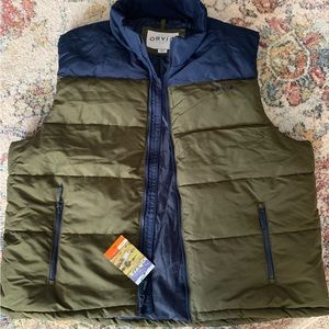 Men’s Orvis puffer vest